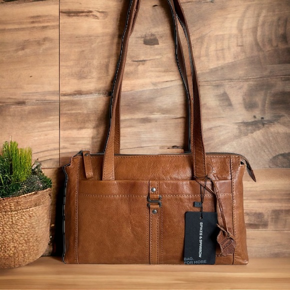 Spikes & Sparrow Handbags - Spikes & Sparrow Leather Shoulder Bag